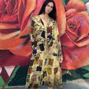 Yavi Button Down Dress